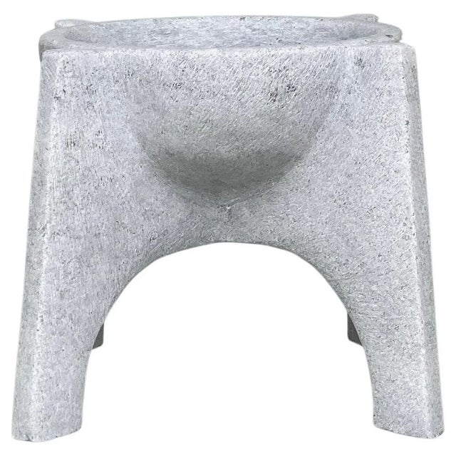 Hand Carved Marble Sculpture by Tom Von Kaenel For Sale - Image 6 of 6