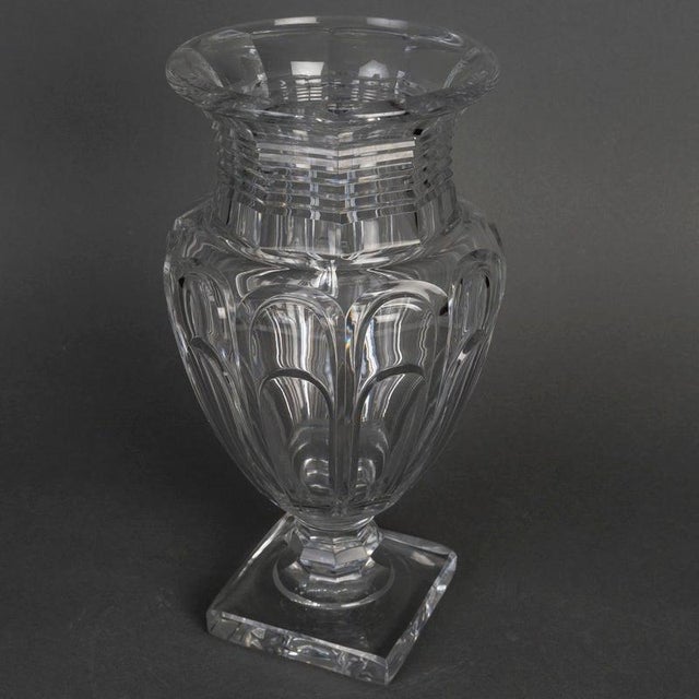 Antique Crystal Vase by Baccarat, 1900s For Sale - Image 6 of 10