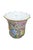 This exquisite, vintage Herend Hungary fine porcelain openwork vase is a masterclass in delicate craftsmanship, featuring...