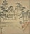 Japanese Set of 4 Antique Japanese Paintings of Temples and Landscapes – Newly Framed For Sale - Image 3 of 9