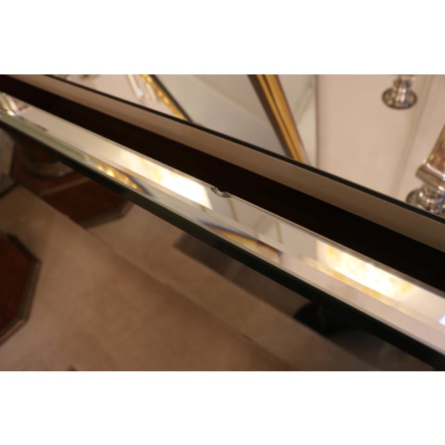 Glass Hollywood Regency-style Mirrored Chest, Italy Late 20th Century For Sale - Image 7 of 18