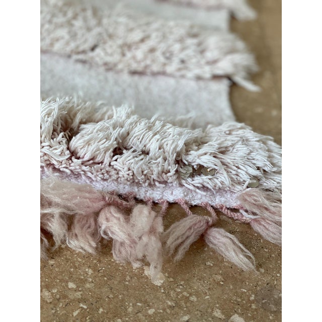 2000 - 2009 Moroccan Pink Wedding Blanket For Sale - Image 5 of 9