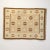 Large mid-century Swedish Kilim in tones of browns and creams decorated with medallions and bordered in dark brown....