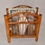 Chinoiserie 1950s Chinoiserie Bamboo Hand-Crafted Magazine Rack Newspaper Stand For Sale - Image 3 of 17