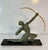After Jean De Roncourt, French Art Deco The Archer Sculpture, 1930s, 1920s, Metal & Bakelite on Marble Base For Sale - Image 3 of 12