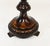 Antique Carved Mahogany Floor Lamp For Sale - Image 4 of 7