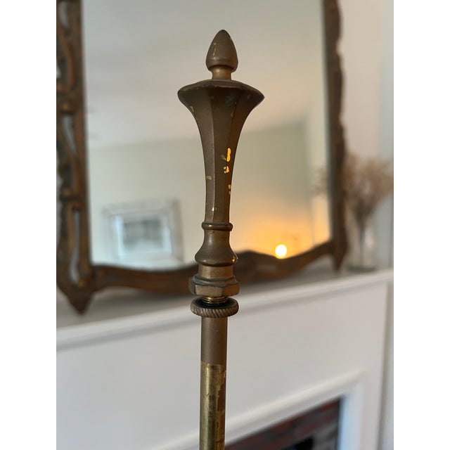 1920s 1920s Rembrandt Signed Floor Lamp With Marble Base For Sale - Image 5 of 11