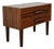 Rosewood Small Dresser Wooden Nightstand Compact Dresser Mid-Century Modern 1960s For Sale