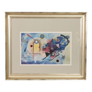Wassily Kandinsky Framed Print, 'Yellow-Red-Blue'