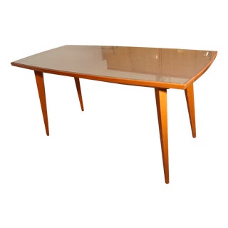 Mid-Century Modern Maple and Sycamore Table by Vittorio Dassi, 1950s For Sale
