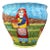 1990s Nino Parrucca Large Ceramic Planter in Vivid Colors & Scenes For Sale