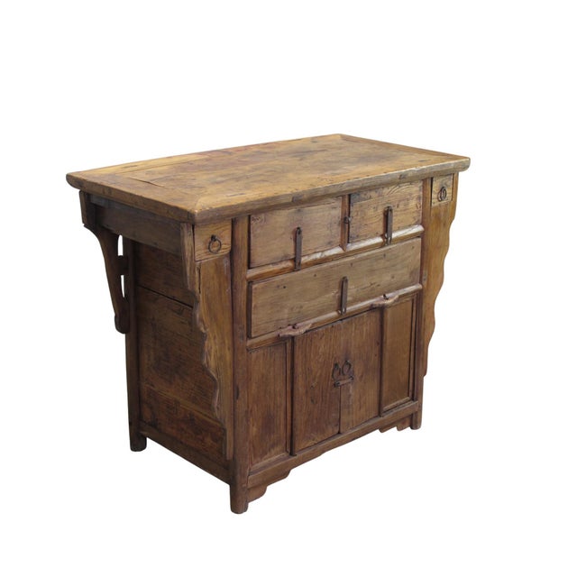 3 Drawer Poplar Sideboard For Sale - Image 9 of 13