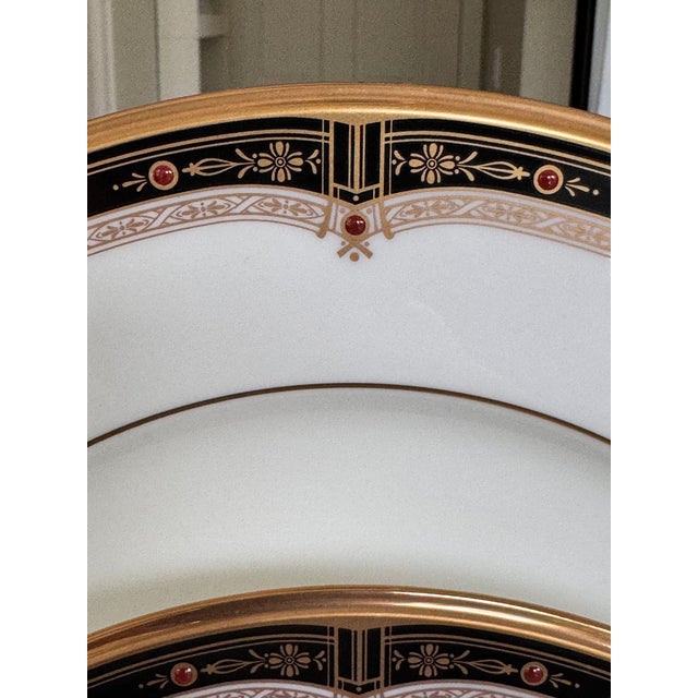 Late 20th Century Estate Noritake Gold & Sable Fine China Set - 52 Pieces For Sale - Image 5 of 15