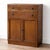 Vintage Arts and Crafts Oak Pantry Cabinet with Drawers, 1950s For Sale - Image 10 of 10