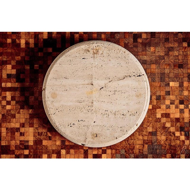 Stone Large Box in Travertine attributed to Pier Alessandro Giusti and Egidio di Rosa, 1970s For Sale - Image 7 of 14