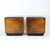 A striking pair of fully restored bedside tables from czechoslovakia, dating from the transitional period between late art...