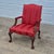1990s Hickory Chair Chippendale Carved Mahogony Gainsborough Library Arm Chair Claw & Ball Feet For Sale - Image 17 of 17