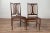 Midcentury Wooden Vintage Indonesian Side Chairs with Pierced Splats - A Pair For Sale - Image 10 of 11