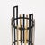 Metal Italian Sculptural Brass and Black Iron Umbrella Stand by Gio Ponti, Italy, 1950s For Sale - Image 7 of 9