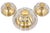 Vintage Wall Lamps and Ceiling Light from Limburg, Germany, 1970s, Set of 3 For Sale - Image 12 of 12