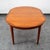1960s Mid Century Danish Dining Table Teak Round Square Expanding Leaf Oval Denmark For Sale In Sacramento - Image 6 of 12
