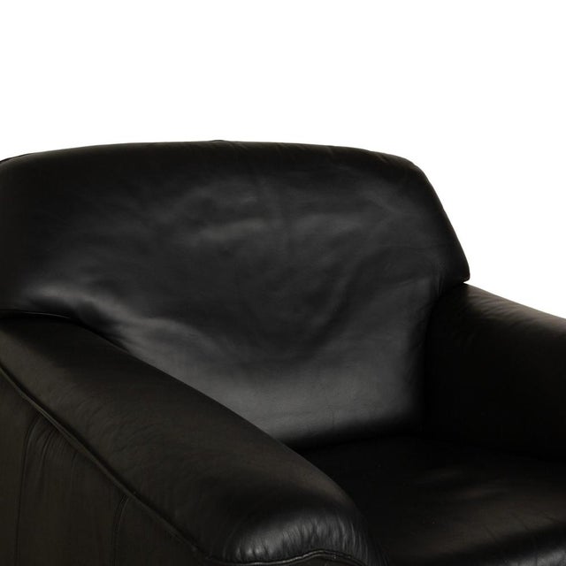 Leather Chair in Black from Lauuser For Sale - Image 6 of 15