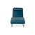 Petrol Blue 680 Leather Chaise Lounge with Manual Function from Rolf Benz For Sale - Image 11 of 15