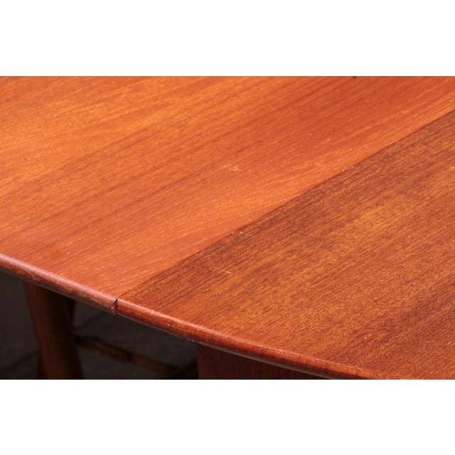 Large Teak Dining Table by Henning Kjærnulf, 1960s For Sale - Image 16 of 18
