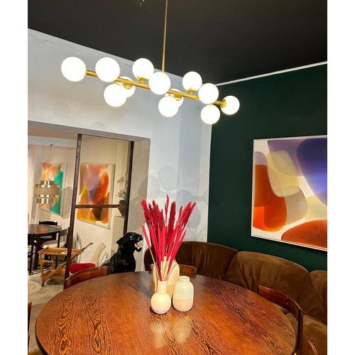 Ceiling Lamp from Stilnovo, 1980s For Sale - Image 4 of 7