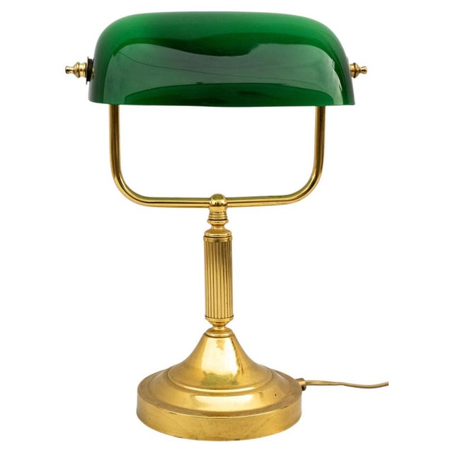 Vintage Ministerial Table Lamp, 1950s For Sale - Image 6 of 6