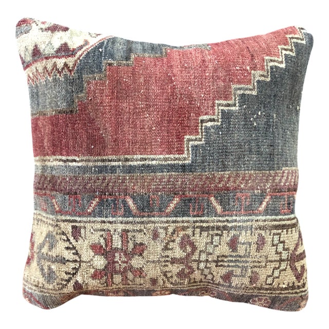 Anatolian Floral Cushion Cover, 1960s For Sale