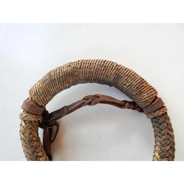 Vintage Handmade Rawhide Bosal & Headstall For Sale In Seattle - Image 6 of 8