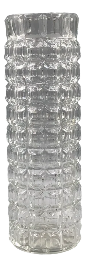 Vintage Crystal Vase from Stölze Oberglas, 1960s