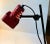 Red Adjustable Danish Architect's Lamp, 1970s For Sale - Image 4 of 9