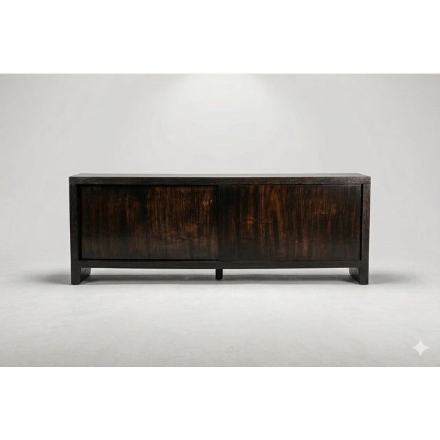 Designed by John Birch / WYETH in NYC •Handcrafted of solid oak and European lacquered split bamboo •A proprietary...