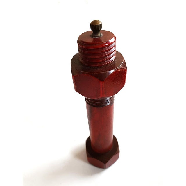 Mid-Century Italian Pepper Mill and Pepper Mill & Salt Shaker in One, Set of 2 For Sale - Image 6 of 11