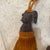 Rustic European 1970s Pair Ram Head Leather Wrapped Curtain Tieback Tassels For Sale - Image 3 of 11