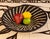 African Black White Woven African Baskets Set of 2 For Sale - Image 3 of 5