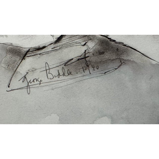 George Biddle George Biddle "Milam Square,” San Antonio 1940 For Sale - Image 4 of 9