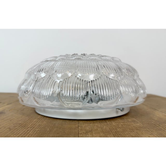 Vintage Glass Wall Light, 1970s For Sale - Image 4 of 17