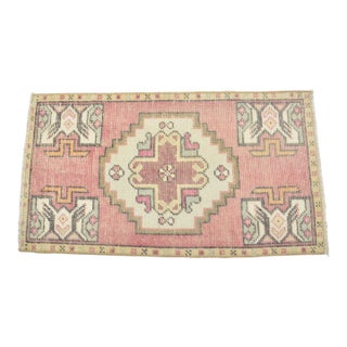 1960s Small Door Mat Rug For Sale