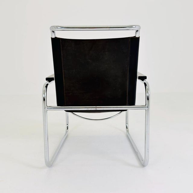 Mid-Century B35 - S35 L Lounge Chair by Marcel Breuer Bauhaus for Thonet, 1980s For Sale - Image 6 of 18