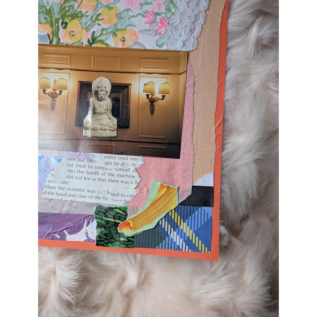 2020s Peace in Chaos Mixed Media Collage For Sale - Image 5 of 6