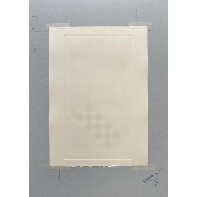 Kumi Sugaï, Le Soleil, 1996, Copperplate Etching, Framed For Sale - Image 7 of 12