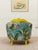 Antique Yellow Painted Wild Life Parlor Chair For Sale - Image 4 of 12