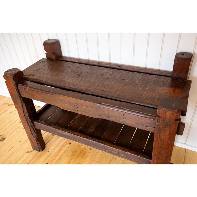 Antique Rustic French Display Stand, 1890s For Sale - Image 11 of 18