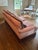 2020s Dusty Rose Velvet Sofa With Samuel & Sons Burgundy Brush & Bullion Fringe Trim For Sale - Image 5 of 10