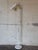 1970s Mid-Century Modern White Metal Floor Lamp With Adjustable Shade For Sale - Image 4 of 10