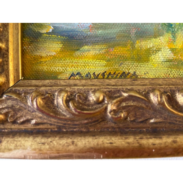 2020s Plein Air Original Oil Painting Franklin County Missouri by Marina Movshina For Sale - Image 5 of 6