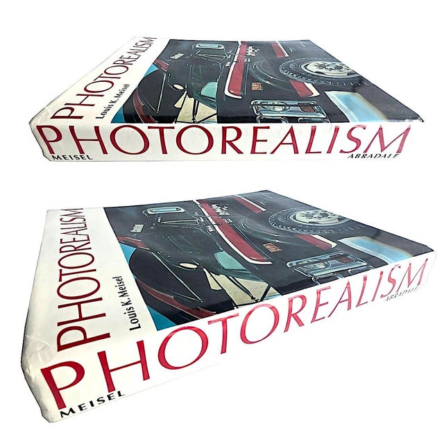 Postmodern 1989 Art Book, "Photorealism", by Louis K. Meisel For Sale - Image 3 of 18